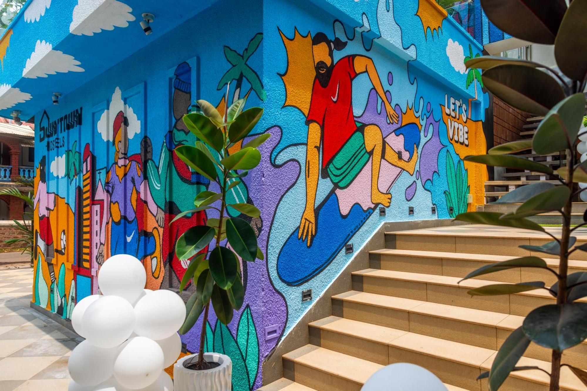 Downtown Hostels - Anjuna Dış mekan fotoğraf