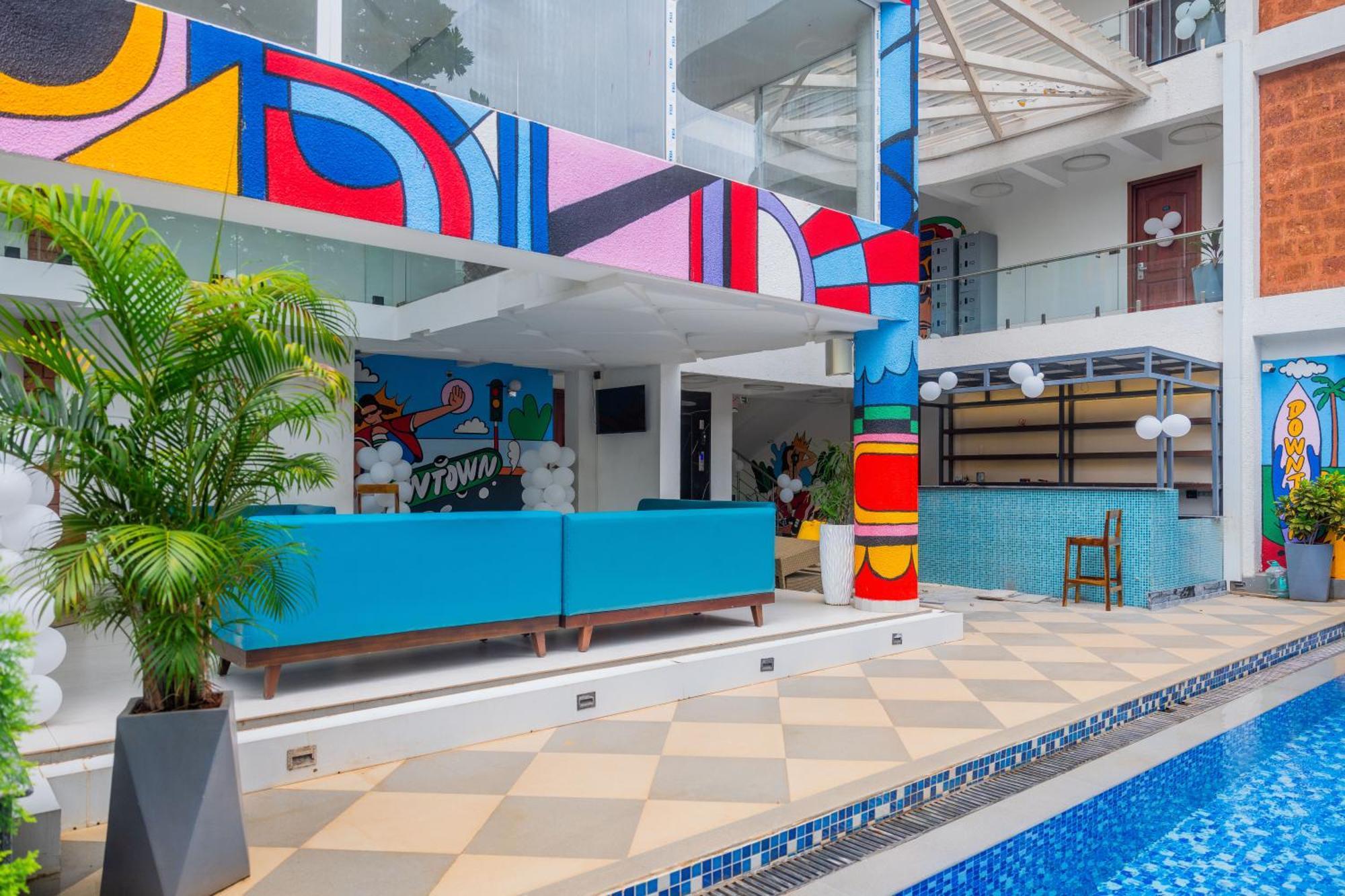 Downtown Hostels - Anjuna Dış mekan fotoğraf