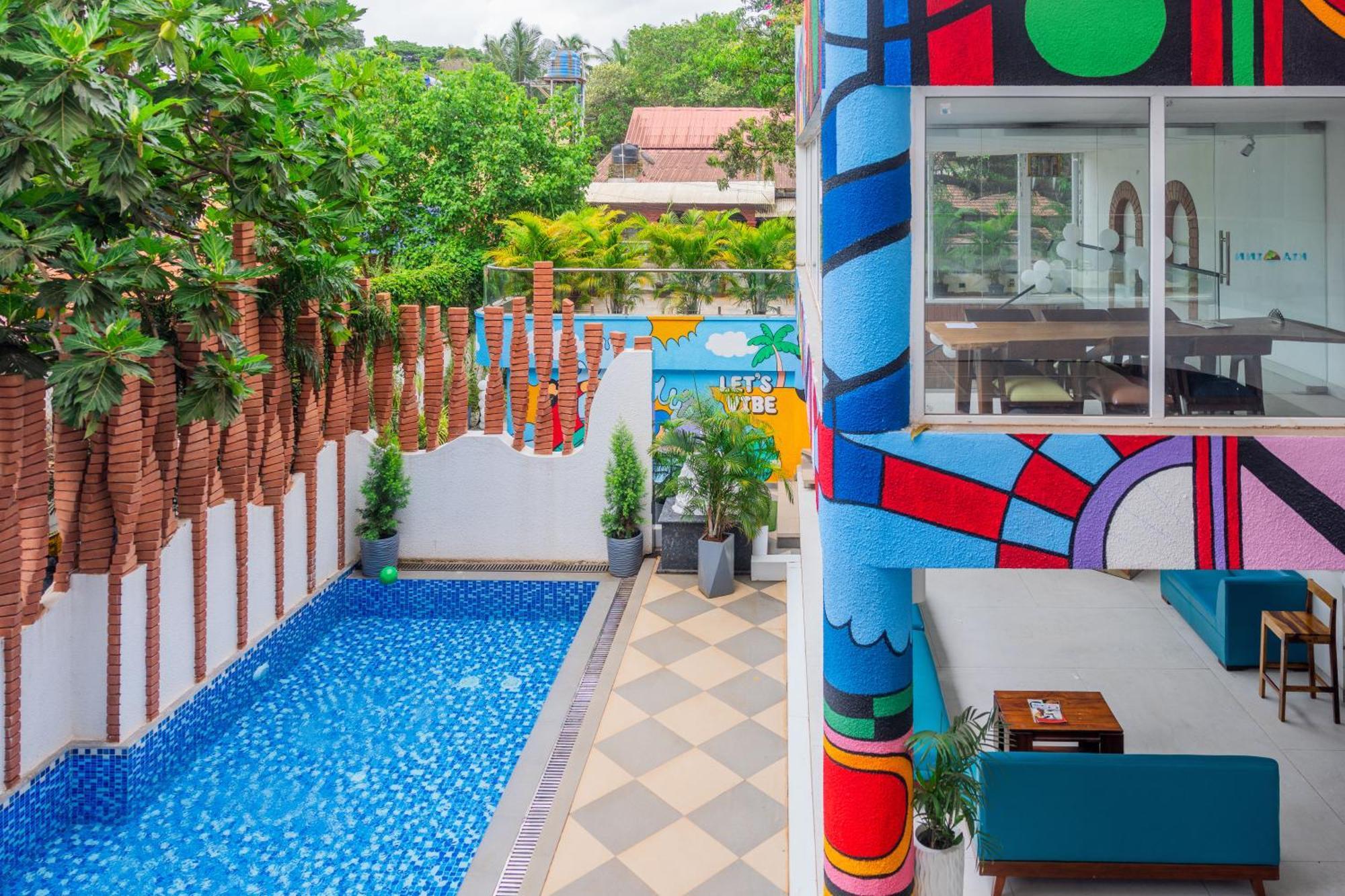 Downtown Hostels - Anjuna Dış mekan fotoğraf
